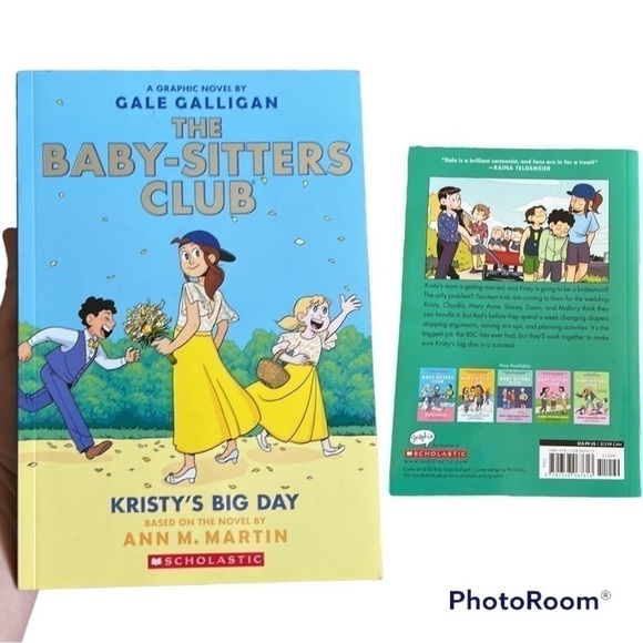 THE Baby-Sitters Club 6 - Kristy’s Big Day (paperback) Like New - Picture 2 of 5